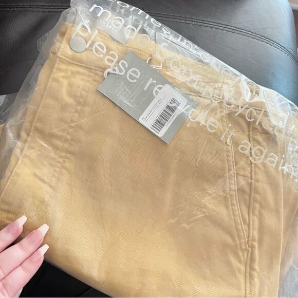 NWT Everlane The Straight Leg Crop High Rise Pants in Hemp 20 / 20T - Picture 6 of 8